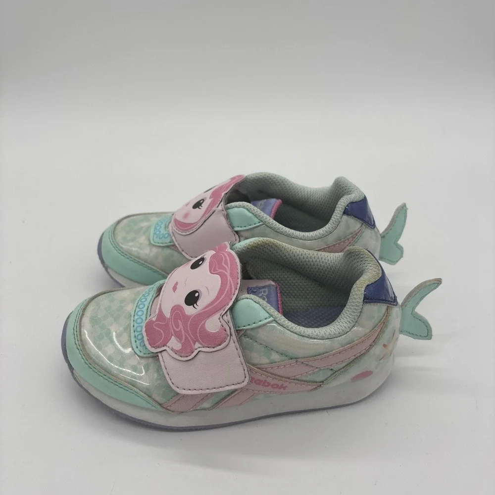 Reebok Mermaid  Royal Classic Jogger Baby Gym Shoes Size‎ 9